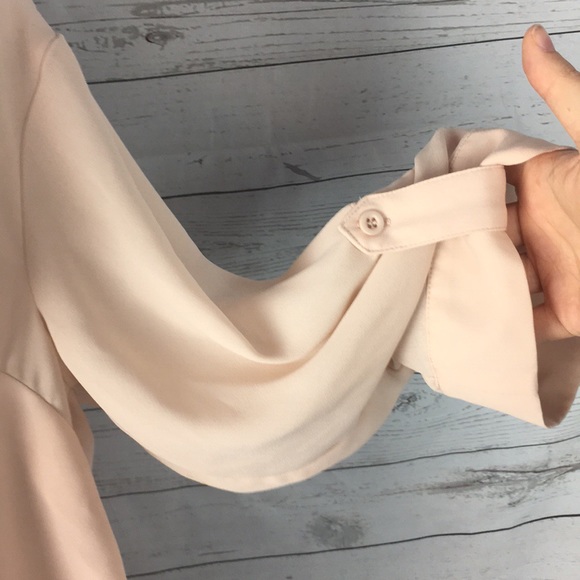 Torrid Blush Half Button Top - Picture 2 of 3